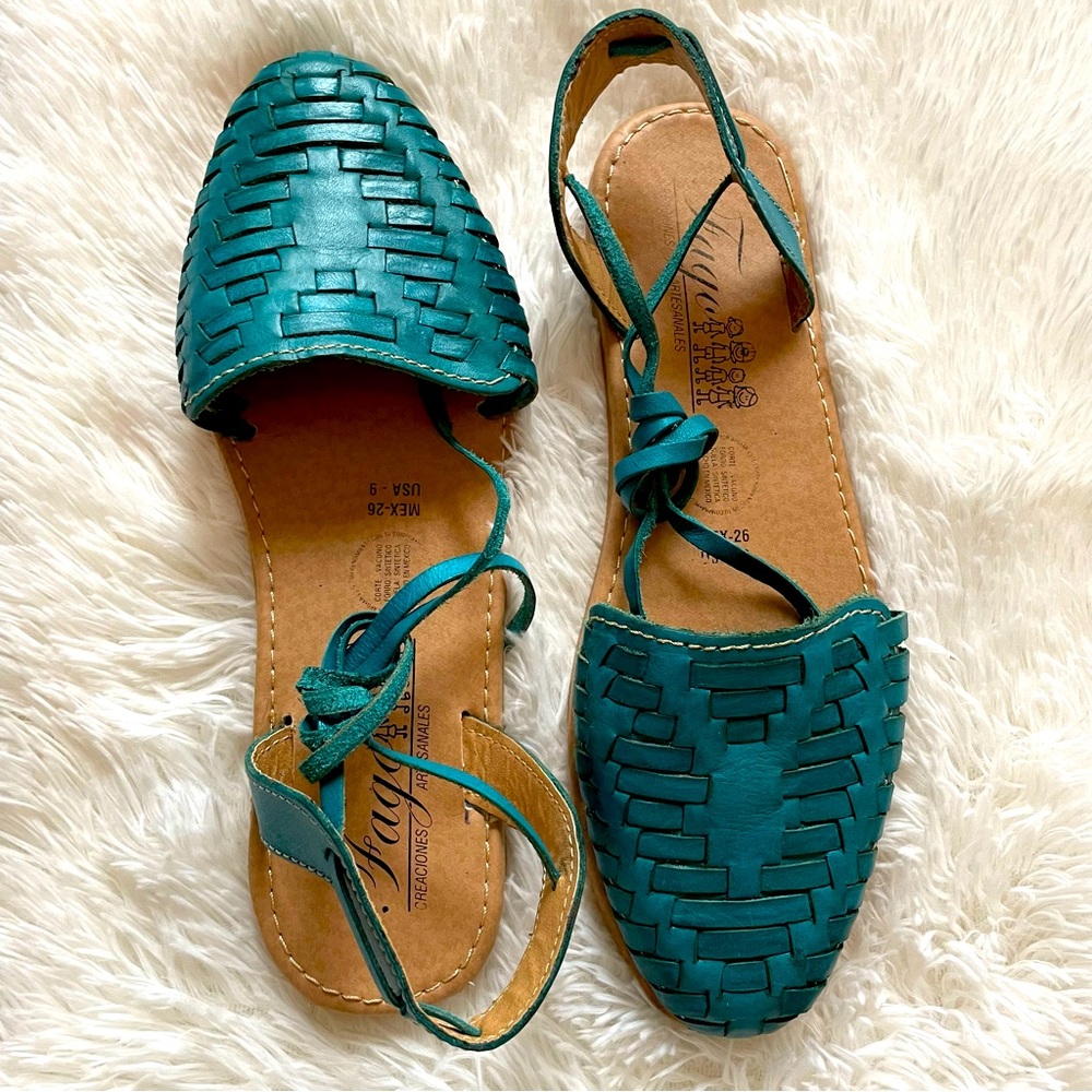ARTISAN : Authentic Mexican Huaraches NWOB